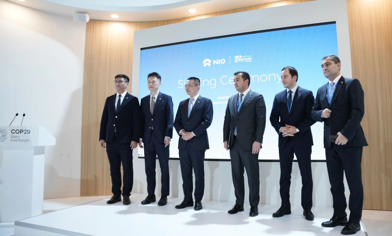 NIO signs agreement with Green Car for business expansion into Azerbaijani market