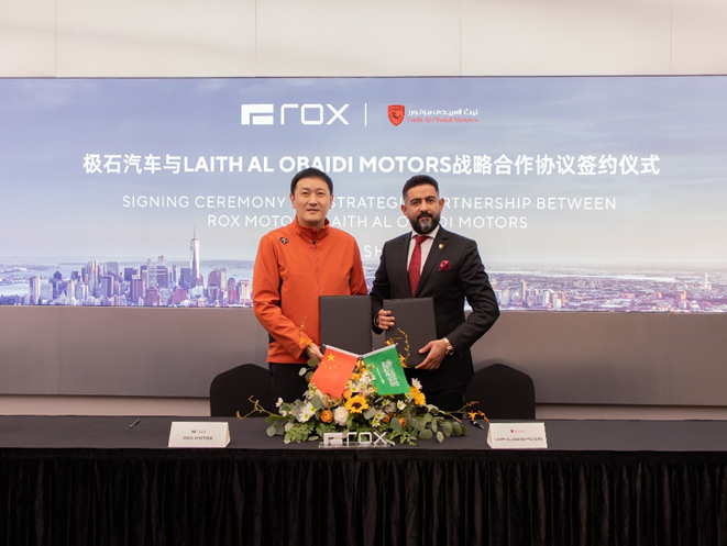 ROX Motor partners with Laith Al Obaidi Group for Saudi Arabian market expansion