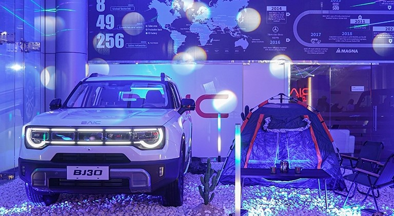 BAIC puts BJ30 new energy SUV onto UAE market