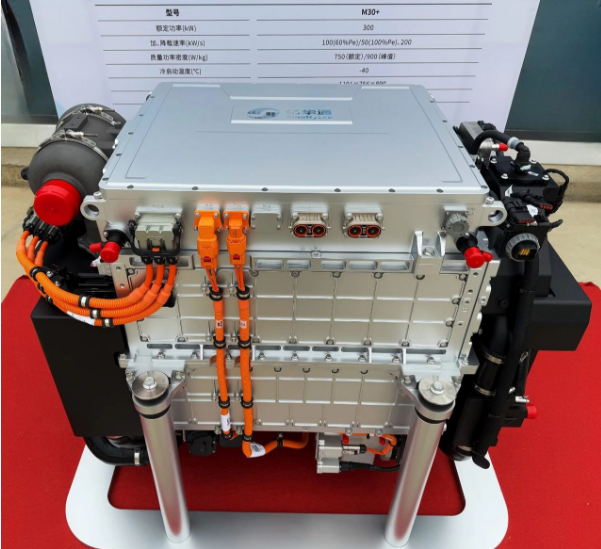 China's SinoHytec launches all-new 300kW fuel cell engine