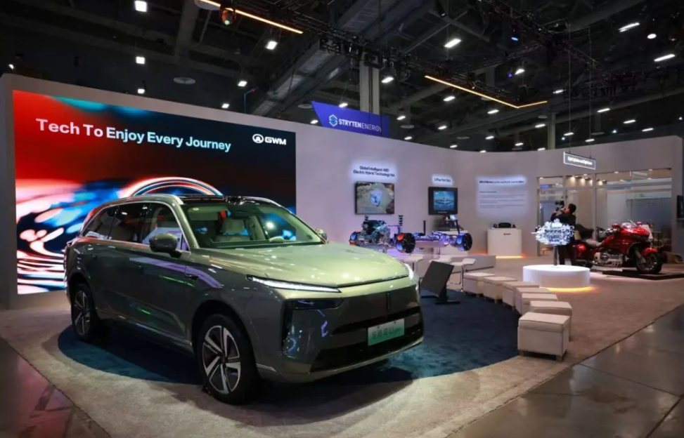 Great Wall Motor showcases key vehicle models, technologies at CES 2025