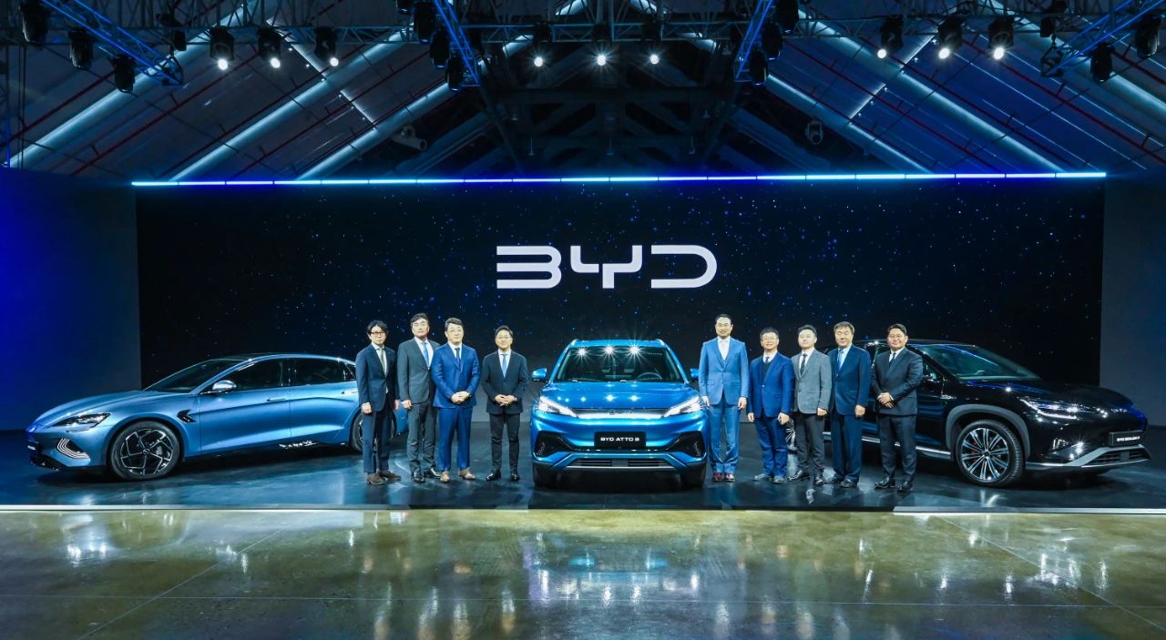 BYD announces foray into South Korean passenger vehicle market