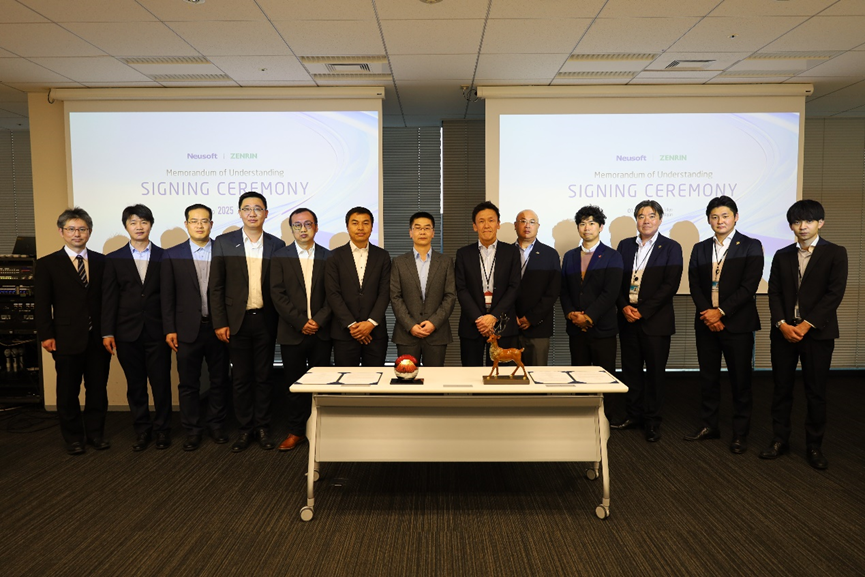 Neusoft joins hands with ZENRIN to help Chinese OEMs build navigation products for Japanese market