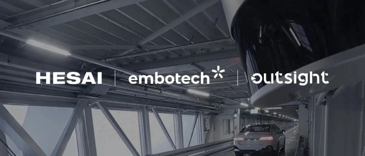 Hesai, Embotech, Outsight team up to enhance BMW's smart factory automation