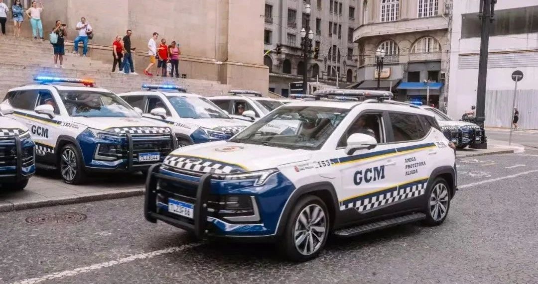 JAC Group delivers e-JS4 electric fleet to São Paulo State Police