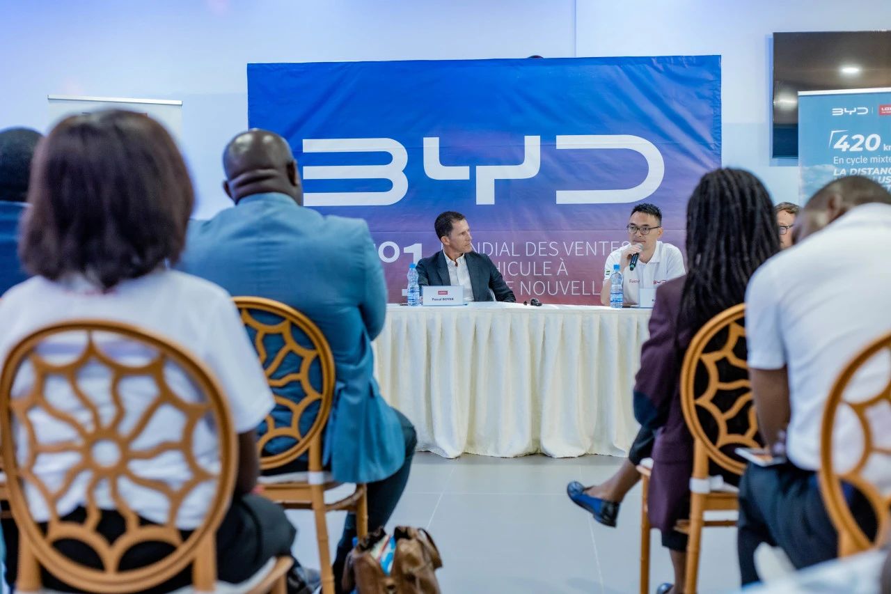 BYD announces brand launch in Gabon to support Africa's green transition
