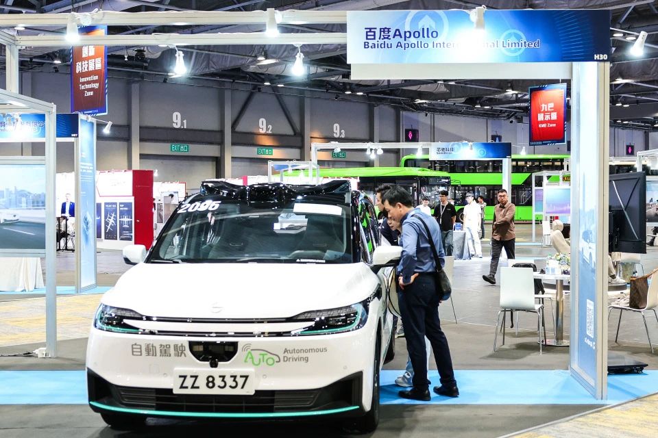 Baidu's Apollo Go approved to expand autonomous driving tests in Hong Kong