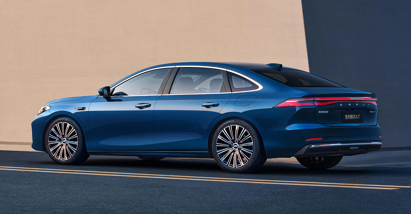 Geely Galaxy's A7 PHEV model makes global debut