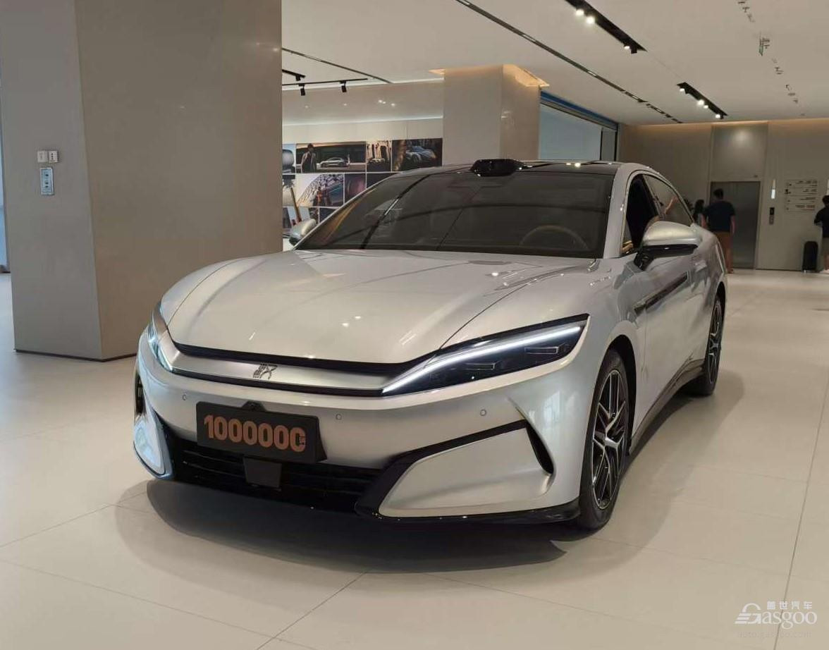 BYD Han model hits 1-million-unit milestone in global deliveries