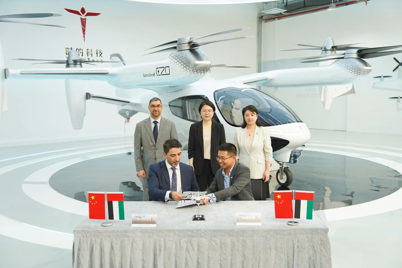 China's TCab Tech secures $1 billion eVTOL order from UAE's Autocraft