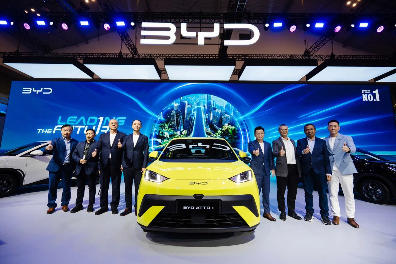 BYD's ATTO 1 model hits Indonesian market at GIIAS 2025