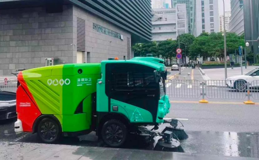 Autowise.ai licensed to operate unmanned sanitation vehicles in Shenzhen