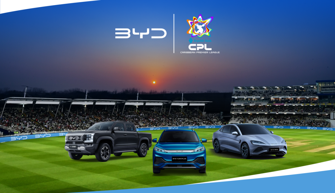 BYD named official partner of Caribbean Premier League 2025