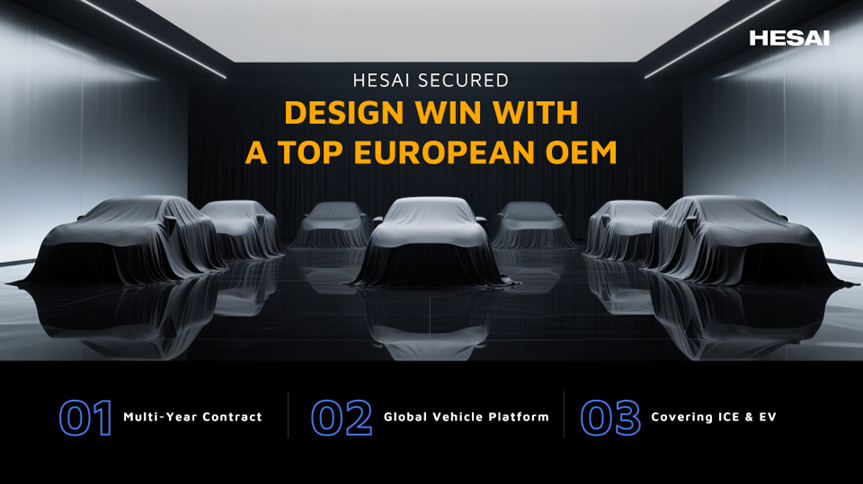 Hesai Showcases Next-Gen High-Performance Lidars at IAA Mobility 2025, Volume Production Expected in 2026