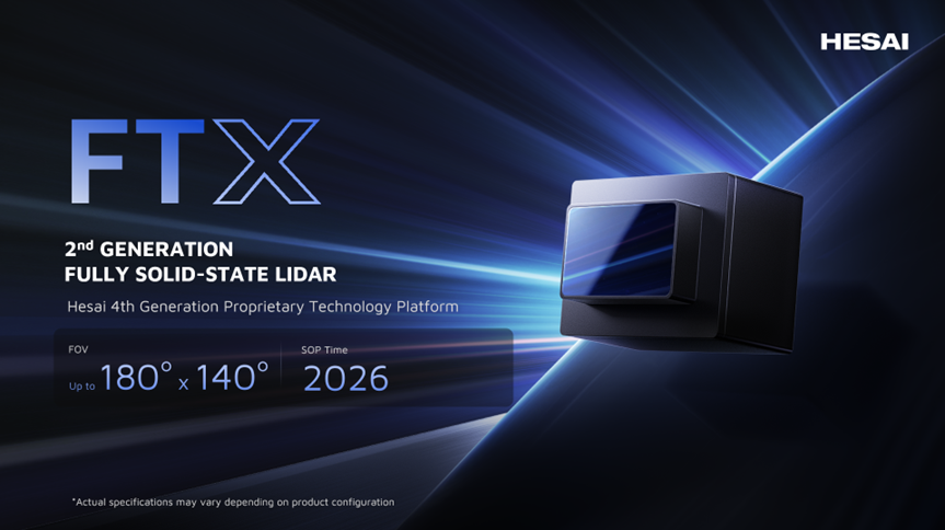Hesai Showcases Next-Gen High-Performance Lidars at IAA Mobility 2025, Volume Production Expected in 2026