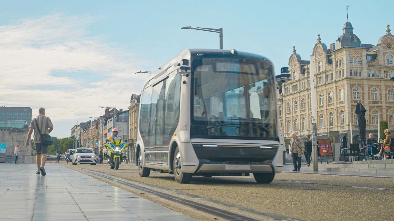 WeRide launches Robobus service in Belgium