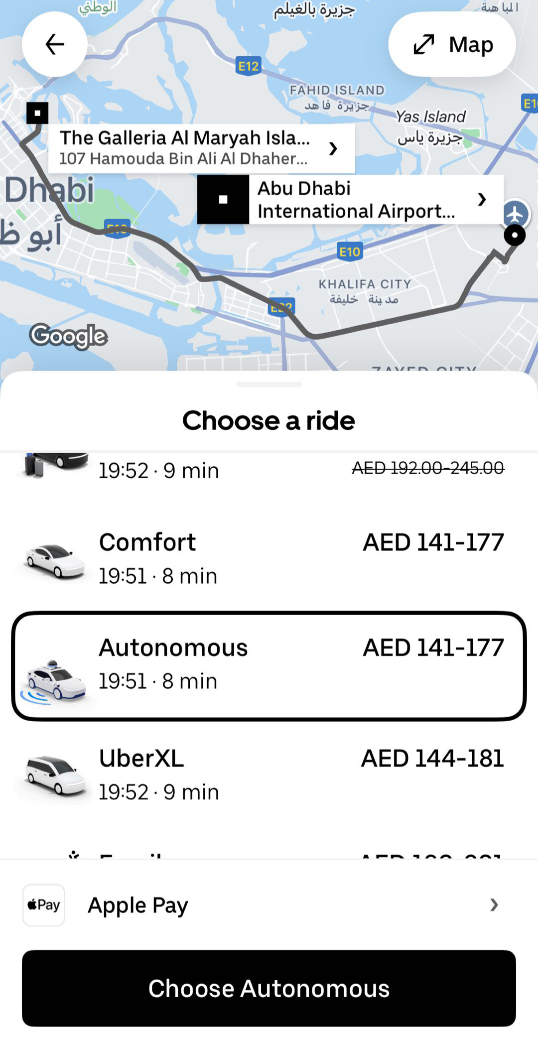 WeRide launches Robotaxi service on Uber app’s new autonomous category in Abu Dhabi