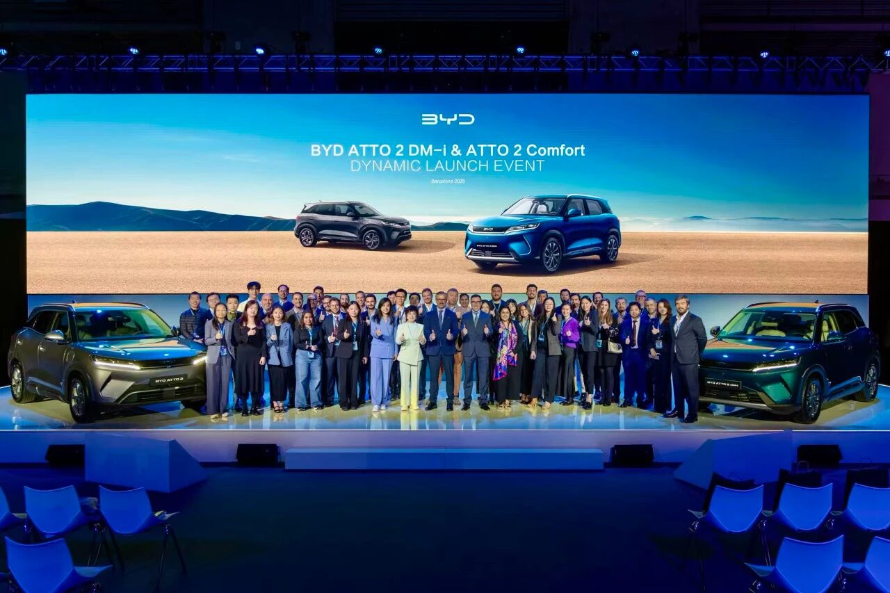 BYD launches ATTO 2 DM-i, ATTO 2 Comfort in Barcelona