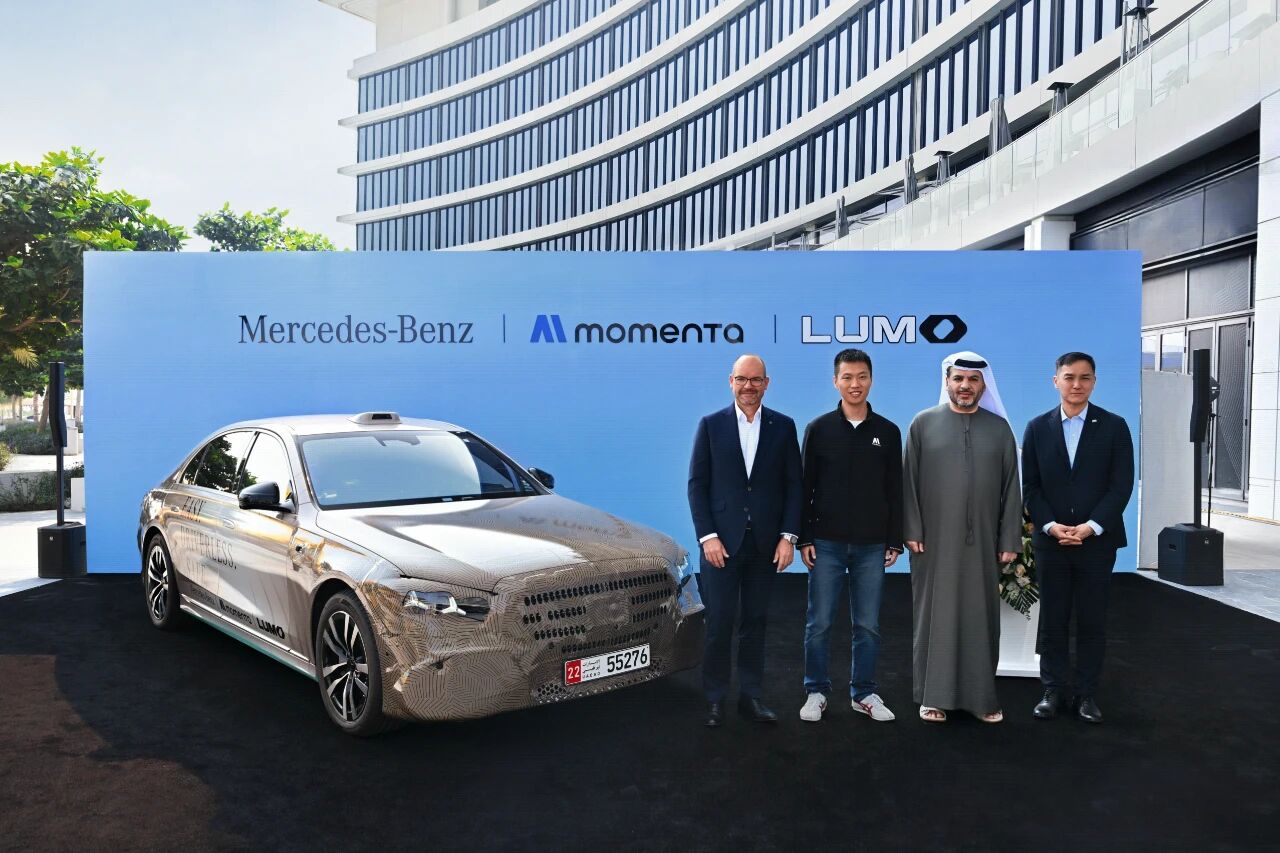 Mercedes-Benz, Momenta, Lumo launch luxury autonomous taxi fleet in Abu Dhabi