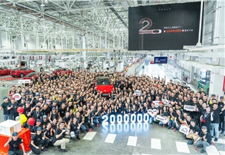 Tesla’s Gigafactory Shanghai rolls off 2 millionth vehicle