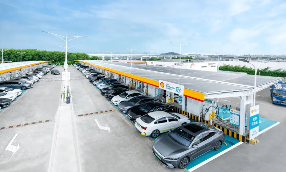 Shell launches its global largest-ever EV charging station in China’s Shenzhen