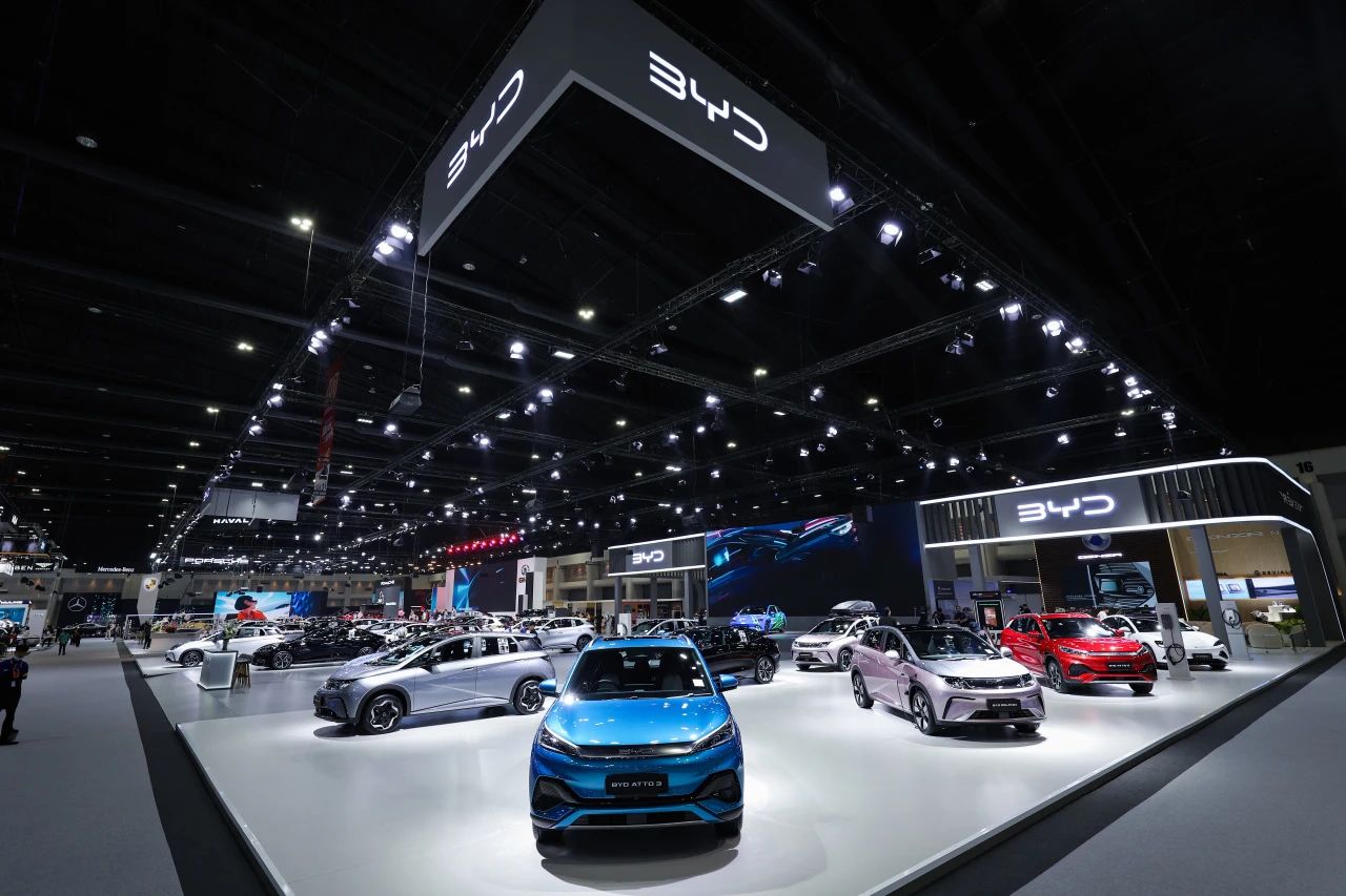 BYD Thailand garners 5,455 vehicle orders during Thailand International Motor Expo 2023