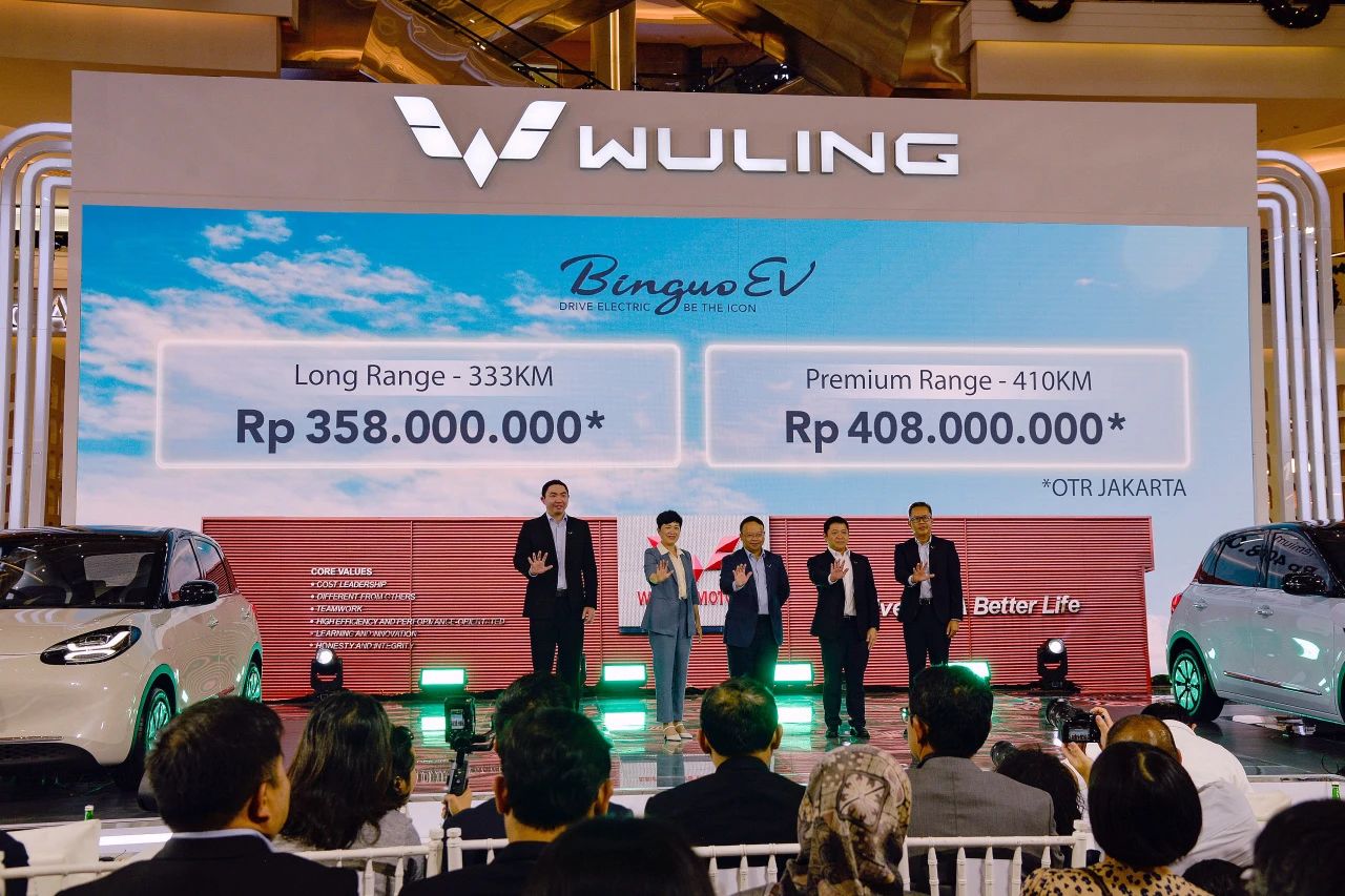 SGMW puts Wuling BinguoEV model onto Indonesian market