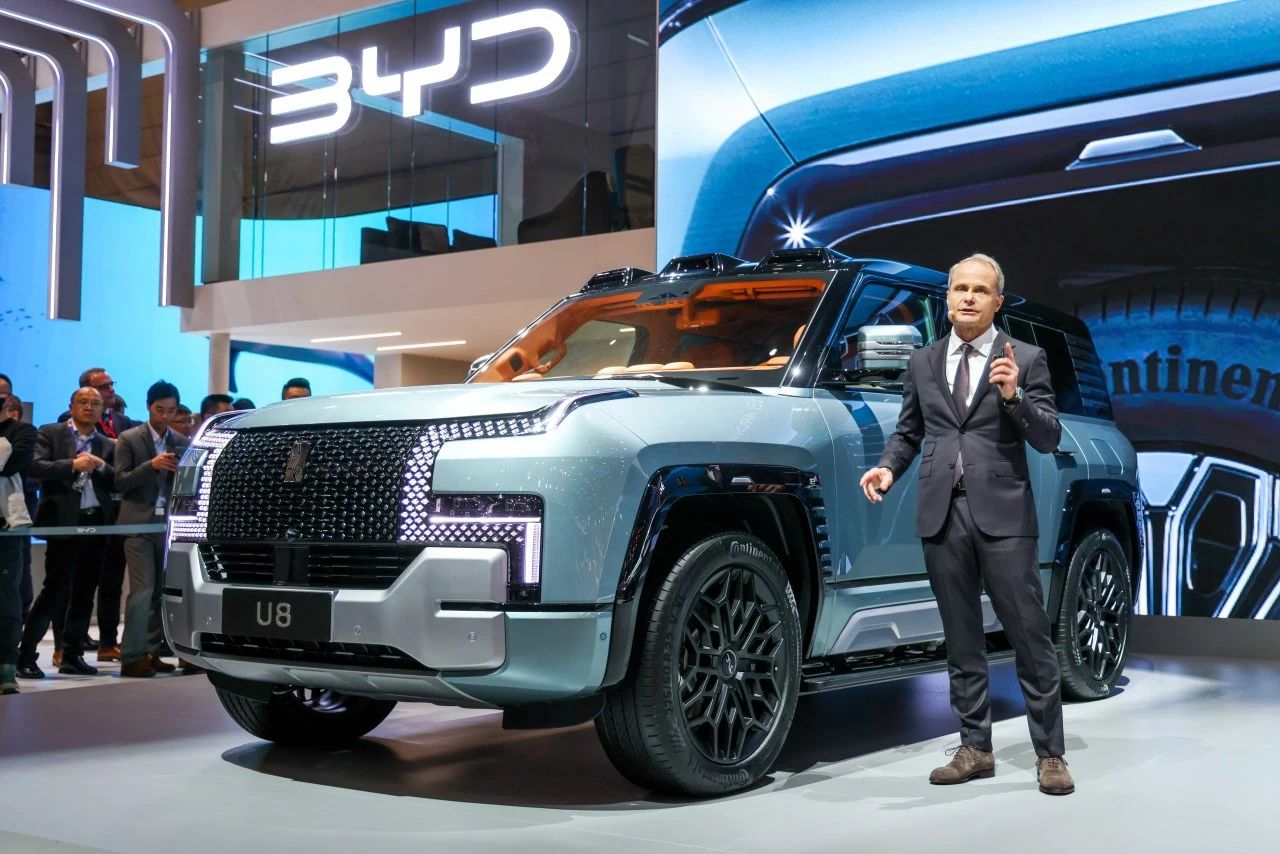 BYD displays diverse vehicle lineup at Geneva Motor Show 2024