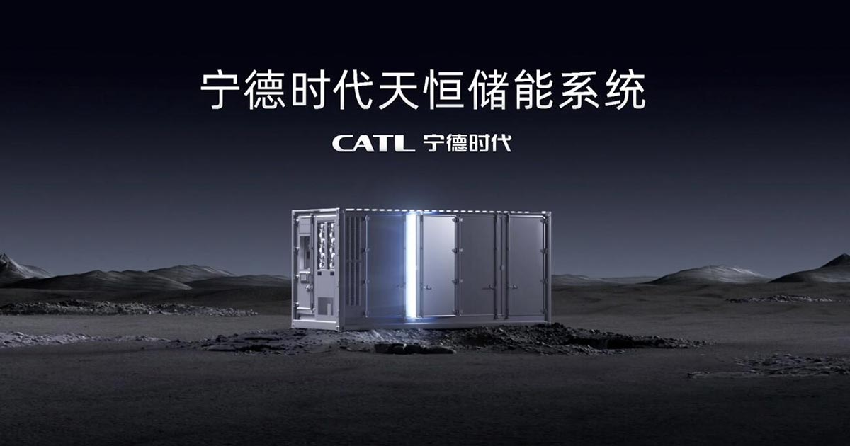 CATL launches TENER energy storage system