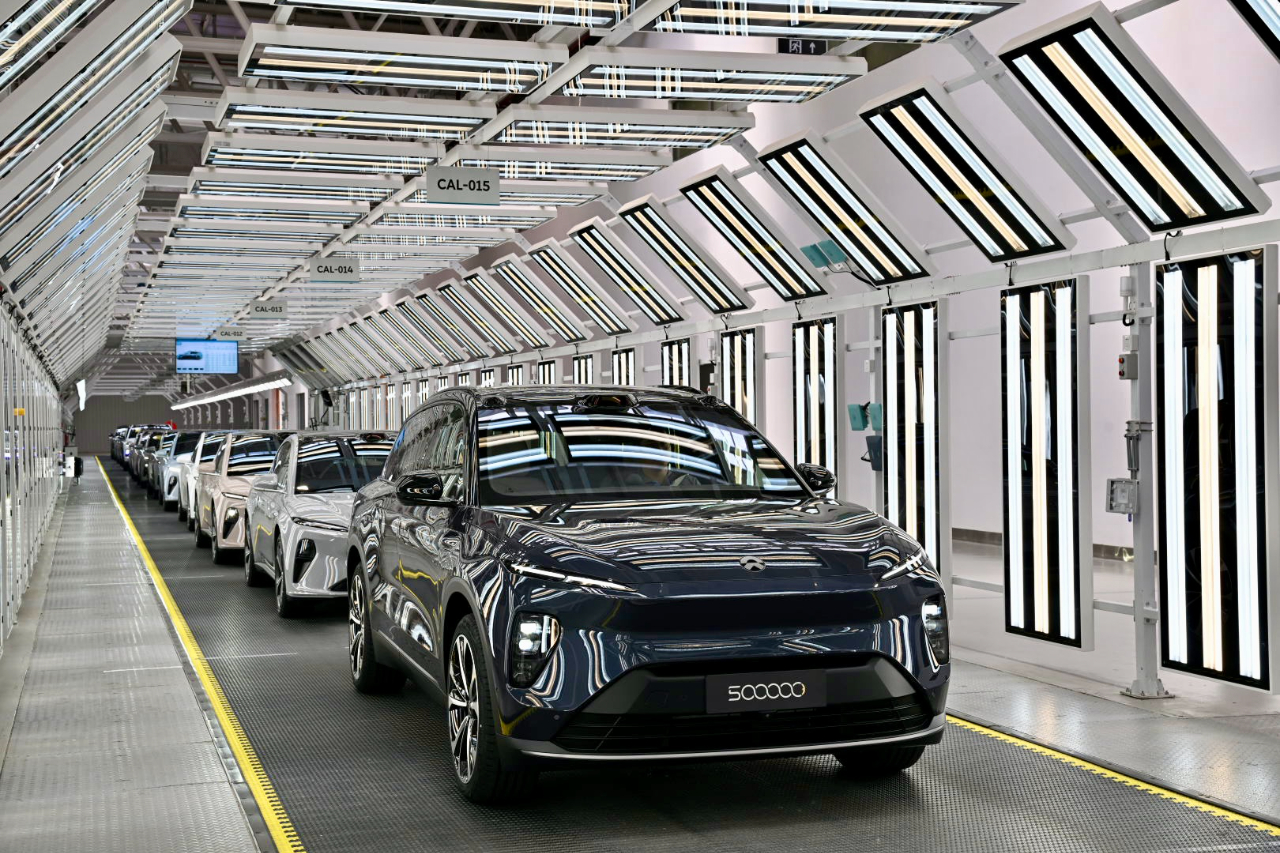 NIO’s 500,000th mass-produced vehicle rolls off line