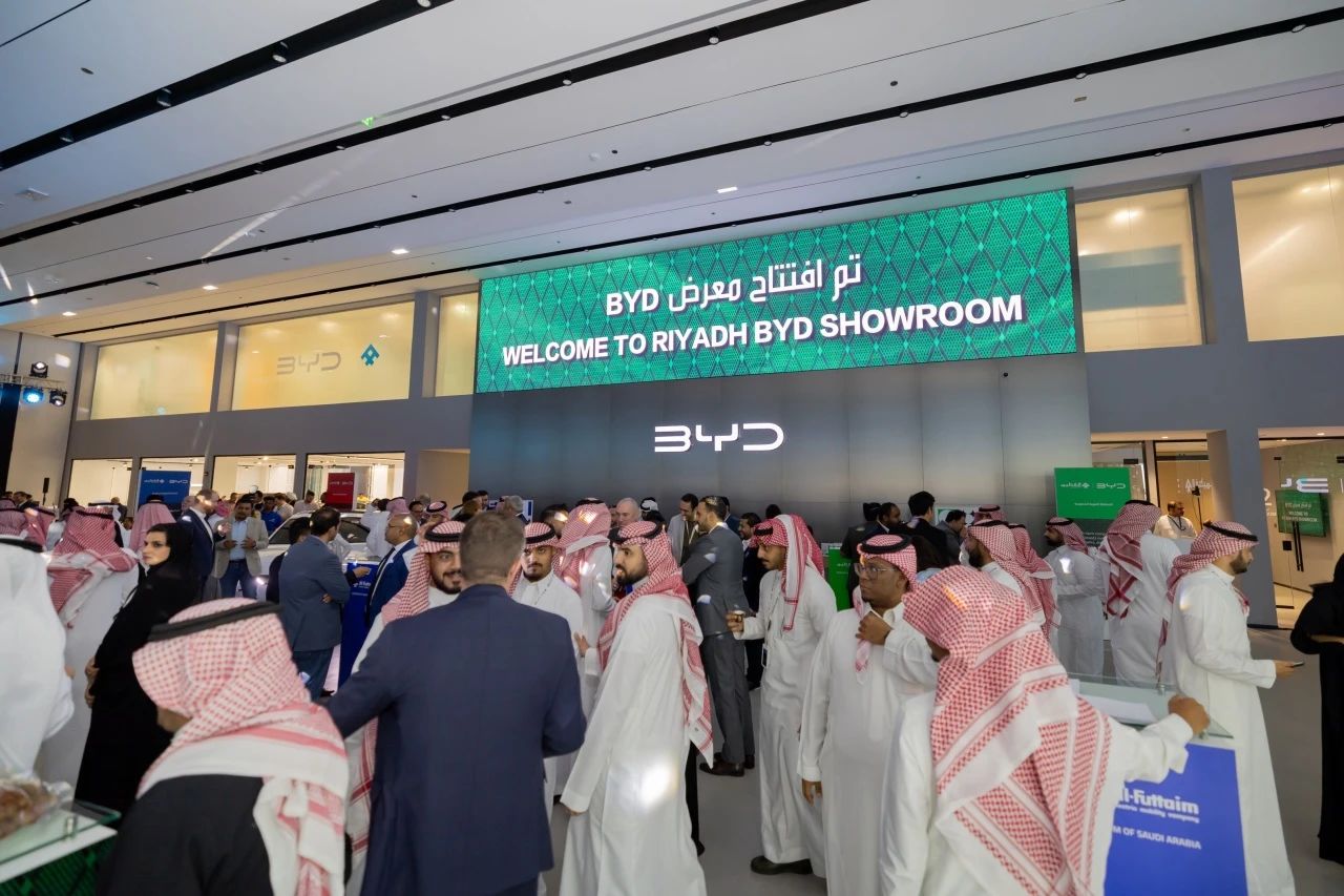 BYD inaugurates first store in Saudi Arabia