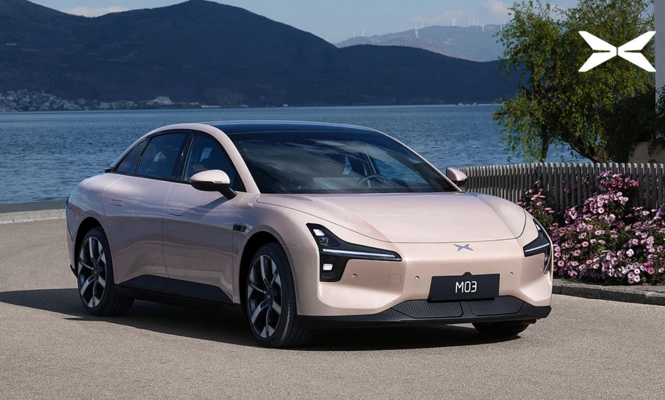 XPENG offers global debut of MONA M03 all-electric car