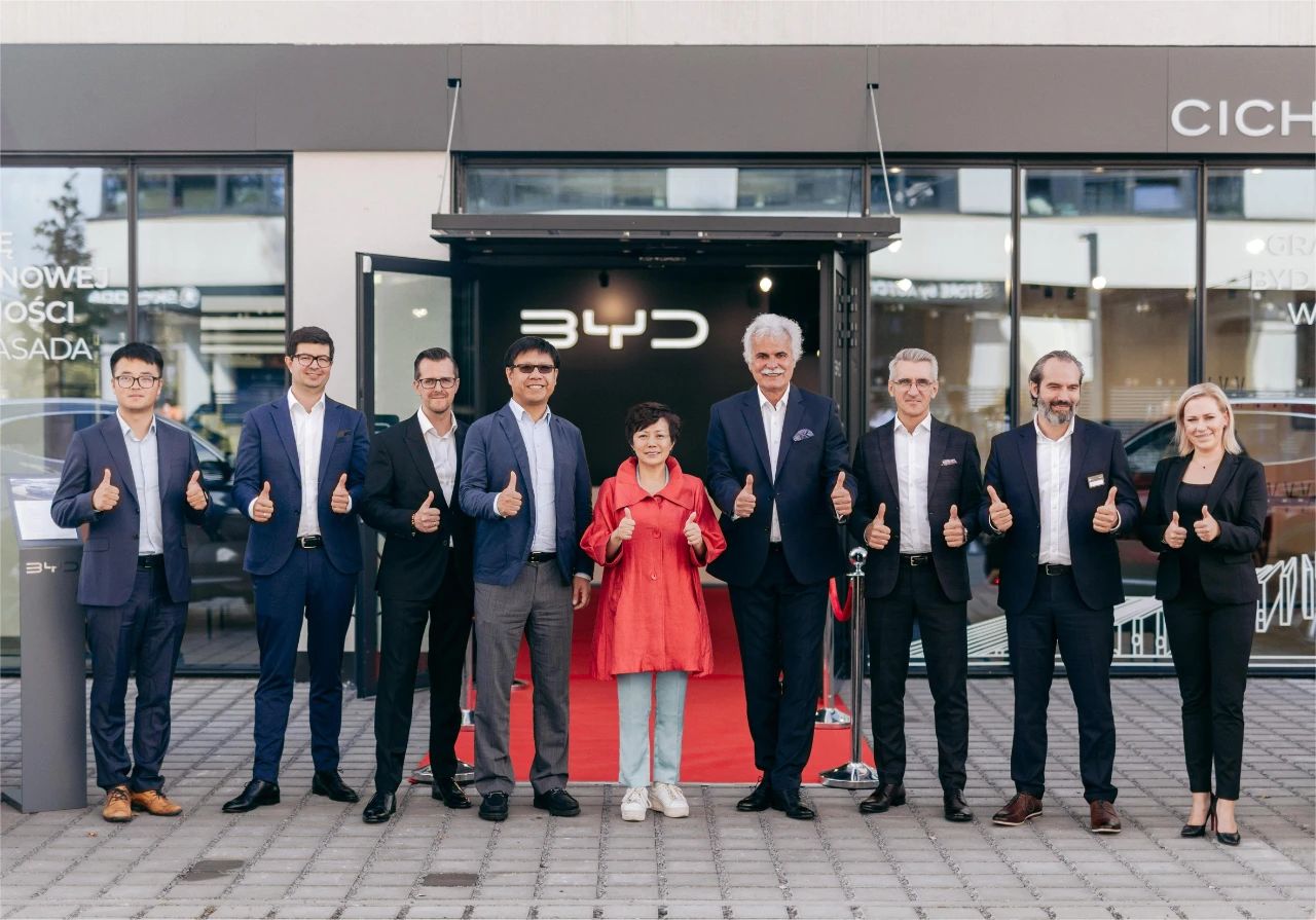 BYD’s first dealership in Poland opens for business