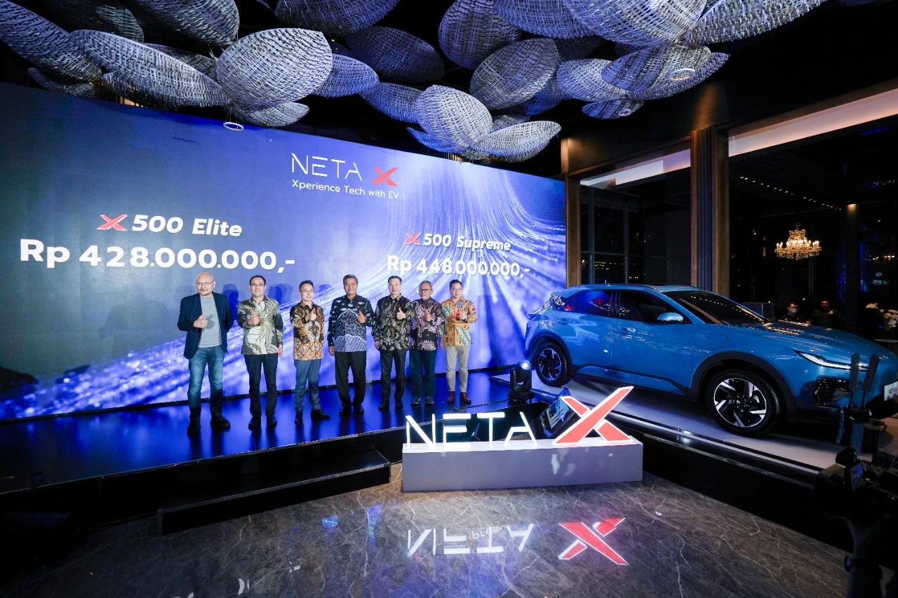 NETA Auto puts NETA X all-electric SUV model onto Indonesian market