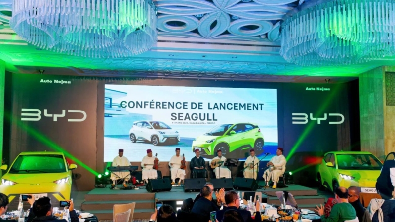  BYD launches SEAGULL BEV model in Moroccan market