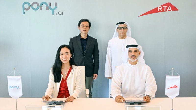 Pony.ai, RTA Dubai forge strategic alliance to launch commercial driverless Robotaxi service by 2026