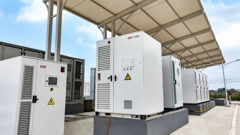 EVE Energy's first sodium-ion battery storage system enters commercial operation